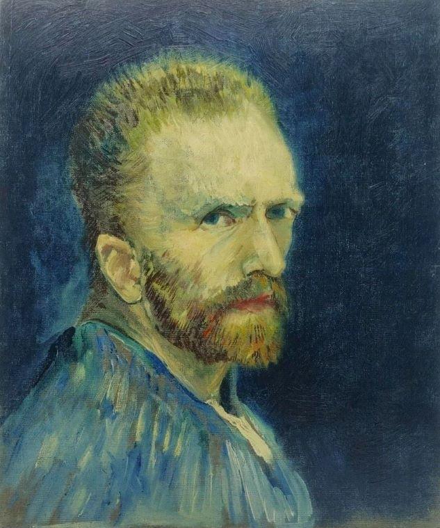 Vincent van Gogn Selbstporträt 1887 33,0x40,0x1,0 cm. 523462