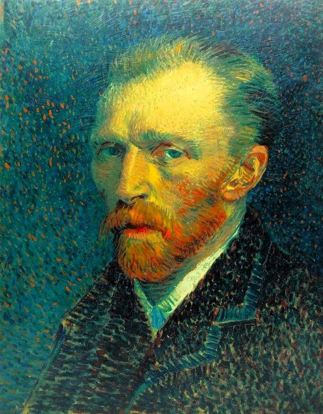 Vincent van Gogh Selbstporträt 1887 32,0 x 42,0 x 1,0 cm. 523468