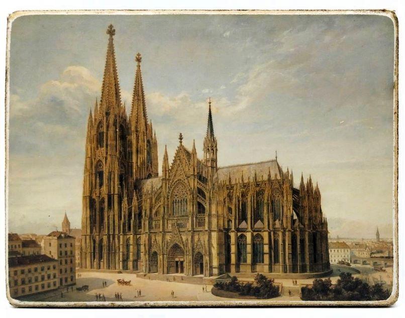 Josef Langl  "Kölner Dom" 1880