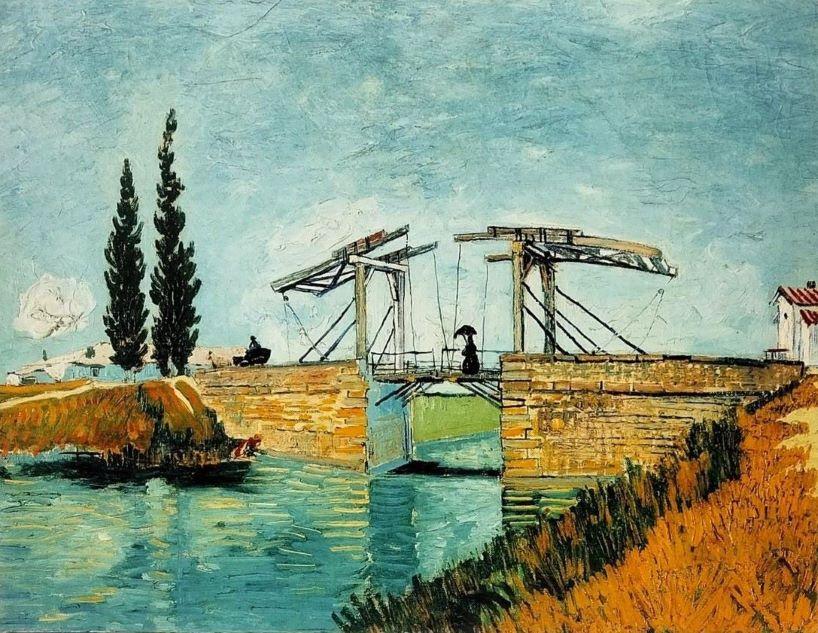 Vincent Van Gogh "Die Zugbrücke" 1888 523463