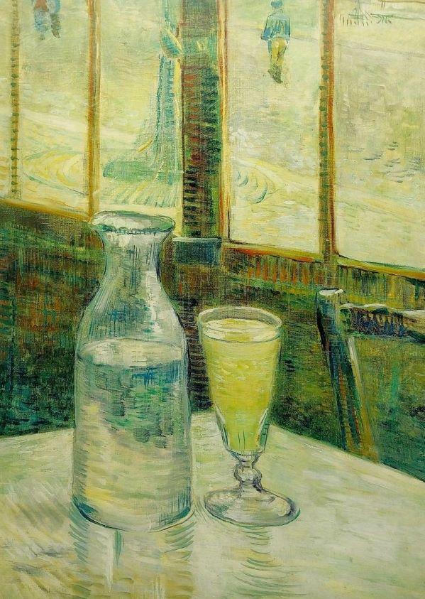 Vincent van Gogh „Cafétisch mit Absinth“ 1887 523464