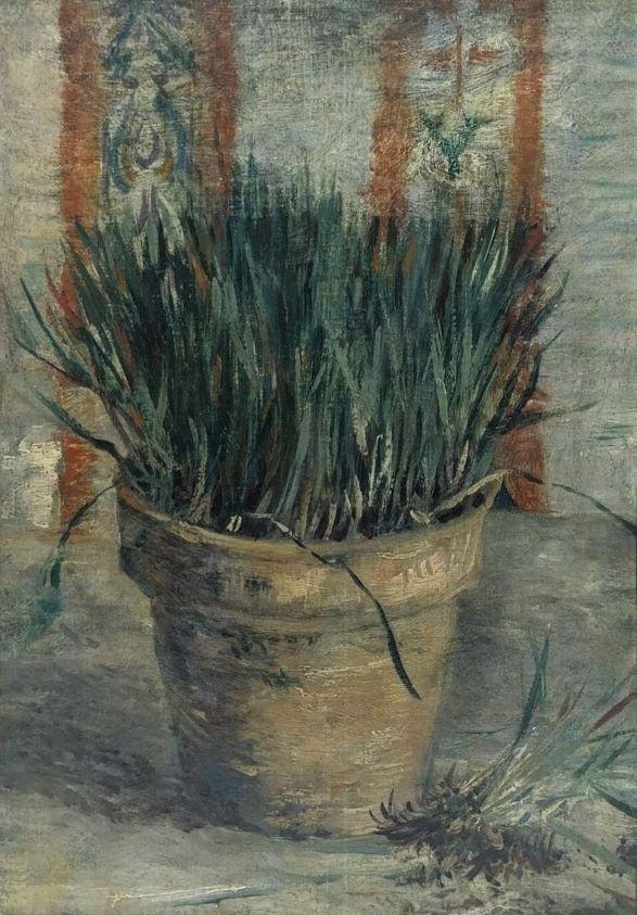 Vincent van Gogh „Blumentopf mit Knoblauch-Schnittlauch“ 1887 523480