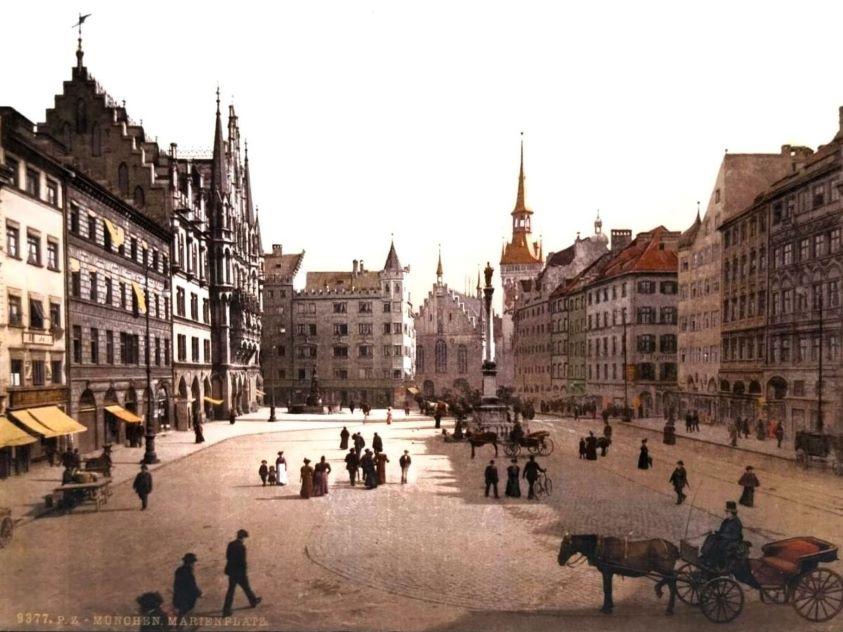 Marienplatz München XIX Jahrhundert 523494