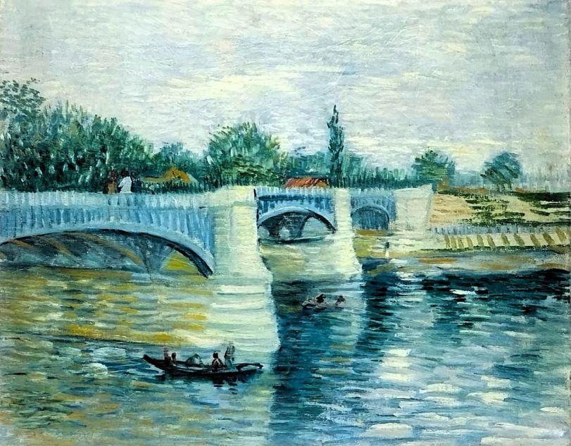 Vincent van Gogh "Die Brücke von Courbevoie" 1887 523477